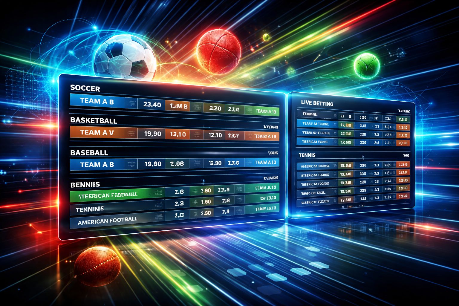 Resumen de apuestas deportivas PlayCity con múltiples mercados de eventos