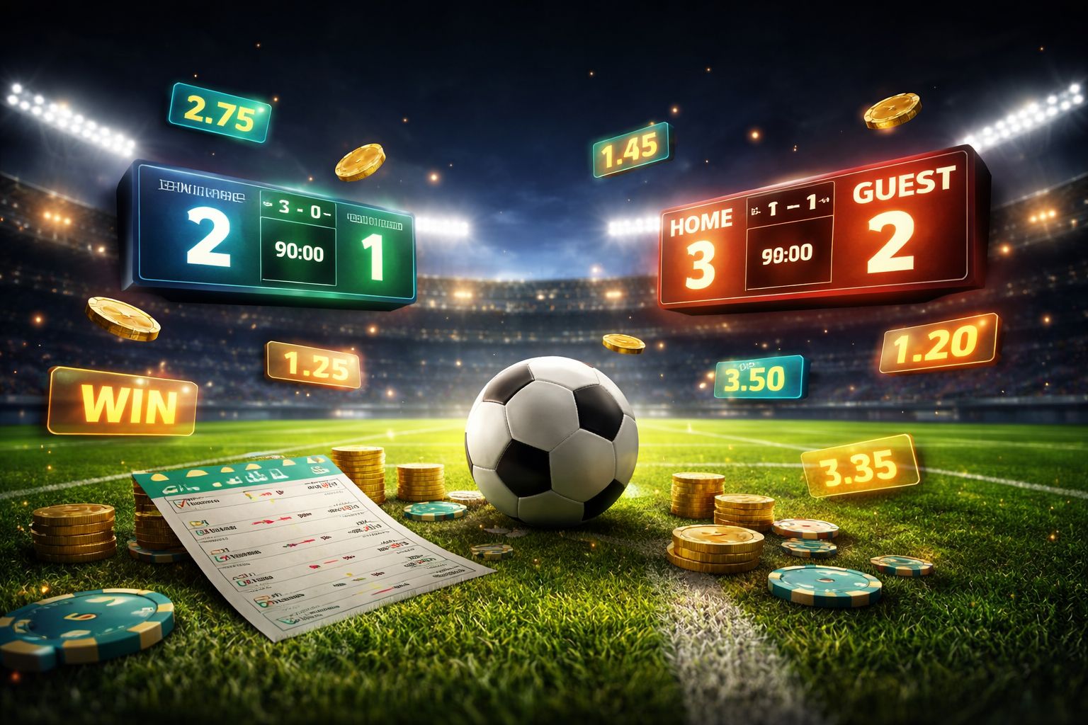 Opciones de apuestas de fútbol y multi-deporte PlayCity en México