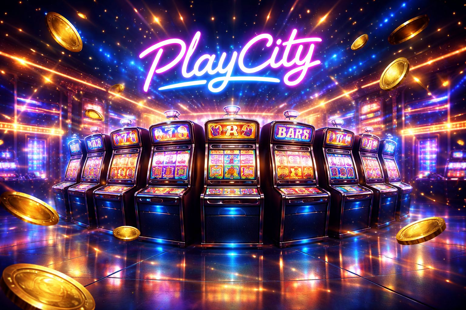 Interfaz de tragamonedas PlayCity para jugadores en México